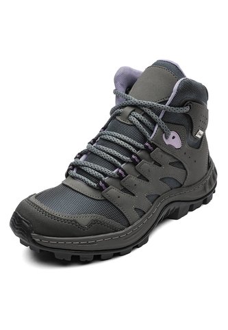 Bota Outdoor Mujer Gris-Lila Tellenzi 2500 Tellenzi