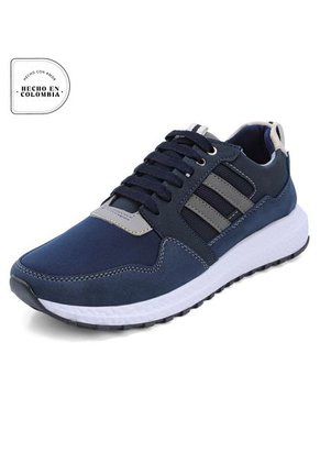 Tenis Hombre Azul Tellenzi 1618