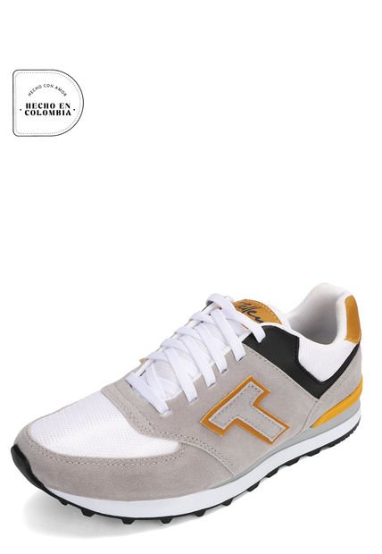 Tenis Hombre Gris Tellenzi 040