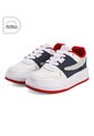 Tenis Infantil Blanco-Rojo Tellenzi 033J de Tellenzi