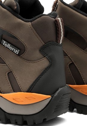 Bota Outdoor Hombre Verde-Café Tellenzi 9-103