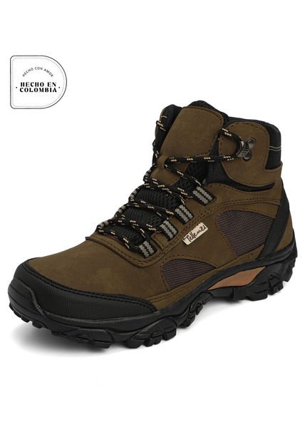 Bota Outdoor Hombre Capuccino Tellenzi 722