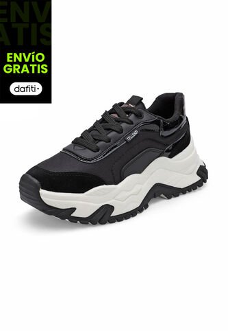 Tenis Dama Negro Tellenzi 457 Tellenzi