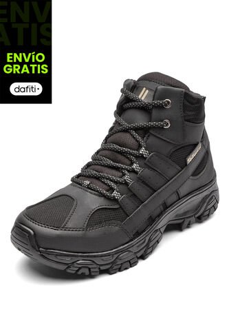 Bota Outdoor Hombre Negro Tellenzi 7-236 Tellenzi