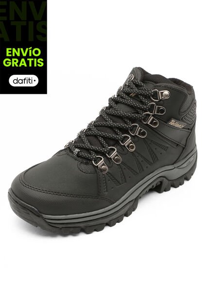 Bota Outdoor Hombre Negro Tellenzi 7-230