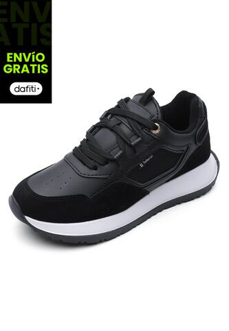Tenis Dama Negro Tellenzi 568 Tellenzi