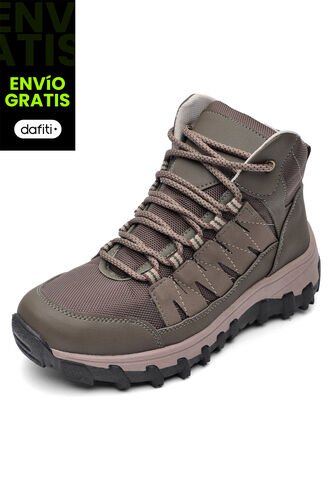 Bota Outdoor Mujer Verde Tellenzi 8-563 Tellenzi