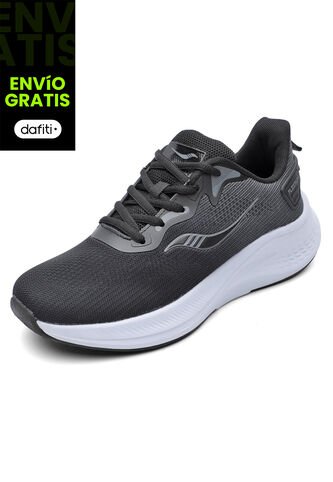 Tenis Running Hombre Negro Tellenzi H-071 Tellenzi