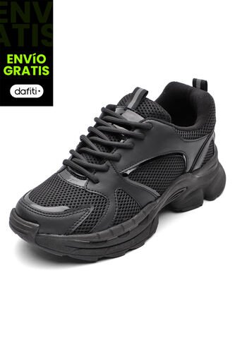 Tenis Dama Negro Tellenzi 2090 Tellenzi