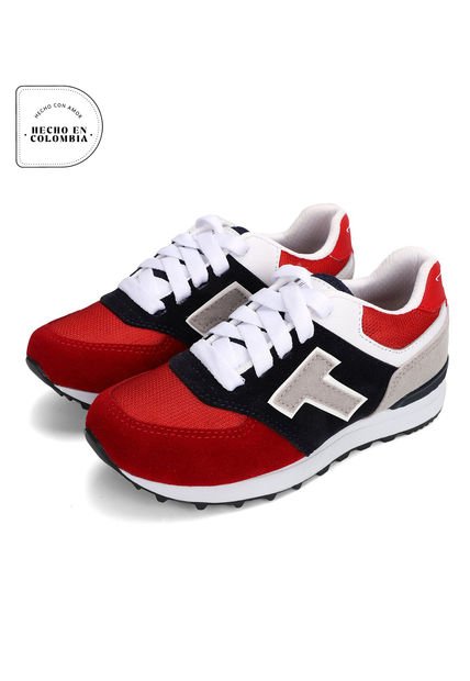 Tenis Infantil Rojo Tellenzi 040J