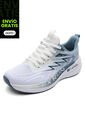 Tenis Running Hombre Gris-Verde Tellenzi H-032 de Tellenzi