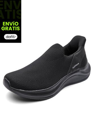 Tenis Running Mujer Negro Tellenzi D-076 Tellenzi