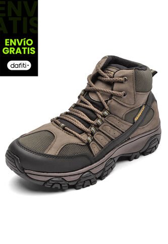 Bota Outdoor Hombre Verde Tellenzi 7-236 Tellenzi