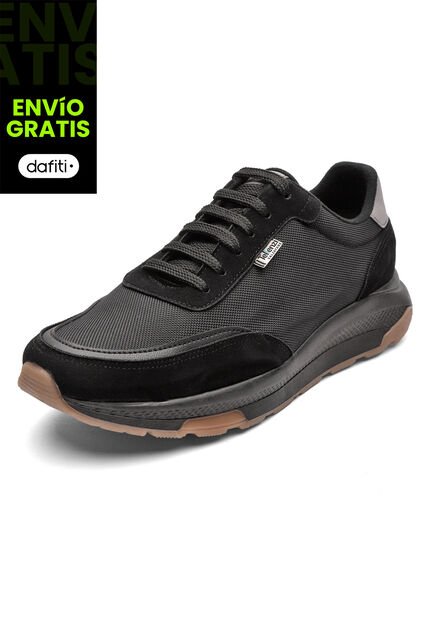 Tenis Hombre Negro Tellenzi F-2945