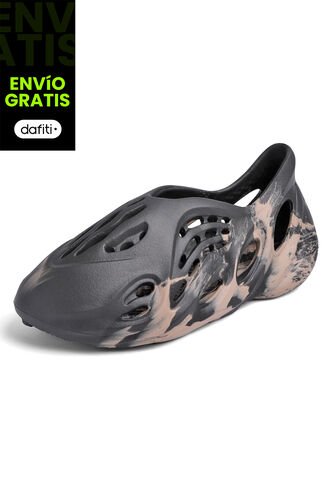 Sandalia Unisex Tellenzi Negro-Beige 8410 Tellenzi