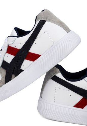 Tenis Infantil Blanco*Gris Tellenzi 886J