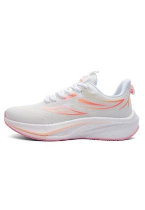 Tenis Running Mujer Blanco-Rosa Tellenzi D-039