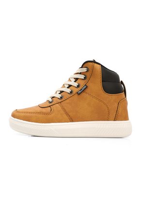 Tenis Tipo Bota Infantil Mostaza Tellenzi 417