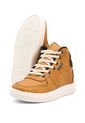 Tenis Tipo Bota Infantil Mostaza Tellenzi 417 de Tellenzi
