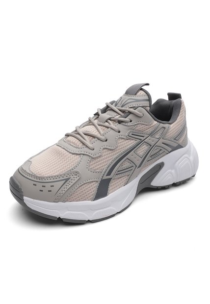 Tenis Running Hombre Beige-Hombre Tellenzi H-065