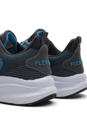 Tenis Running Hombre Azul-Gris  Tellenzi H-012