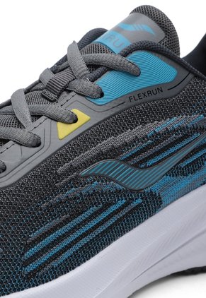 Tenis Running Hombre Azul-Gris  Tellenzi H-012