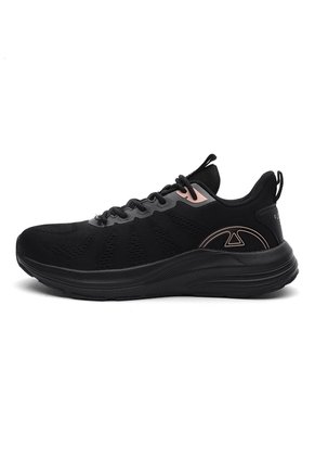 Tenis Running Mujer Negro Tellenzi D-165