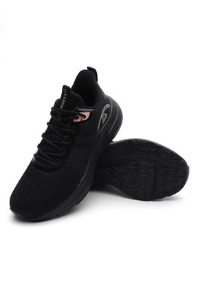 Tenis Running Mujer Negro Tellenzi D-165