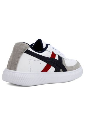 Tenis Infantil Blanco*Gris Tellenzi 886J