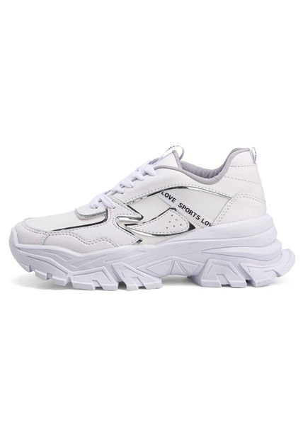 Tenis Dama Sneakers Blanco*Espejo Tellenzi 105 Compra Ahora