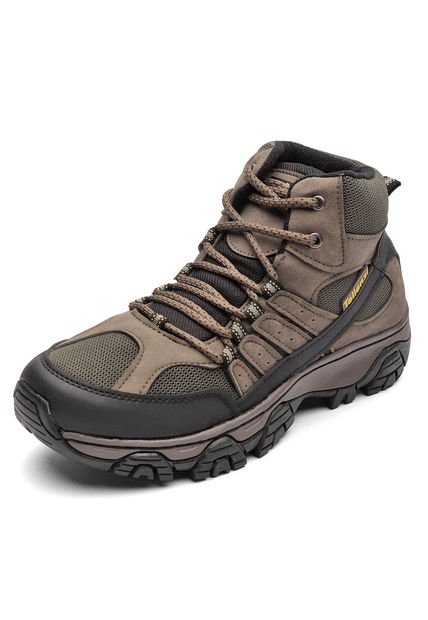 Bota Outdoor Hombre Verde Tellenzi 7-236