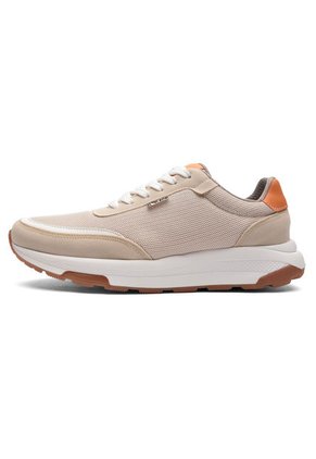 Tenis Hombre Beige-Naranja Tellenzi F-2945