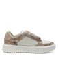 Tenis Dama Marfil-Oro Tellenzi S48 de Tellenzi