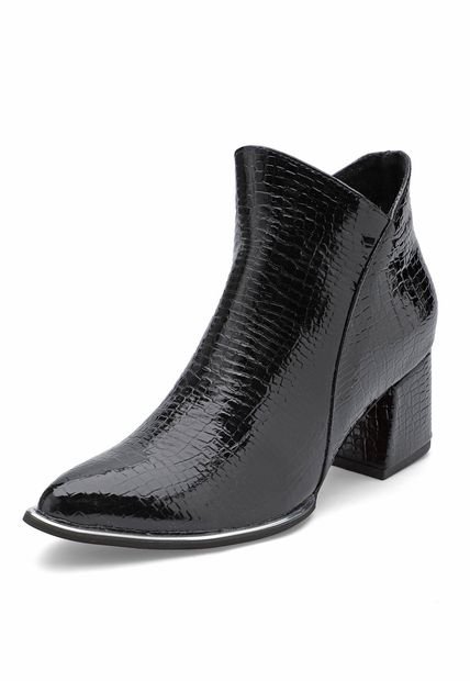 Botín Dama Negro Tellenzi M454