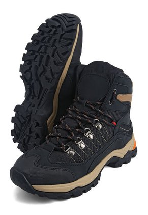 Bota Hombre Outdoor Negro-Arena Tellenzi B002