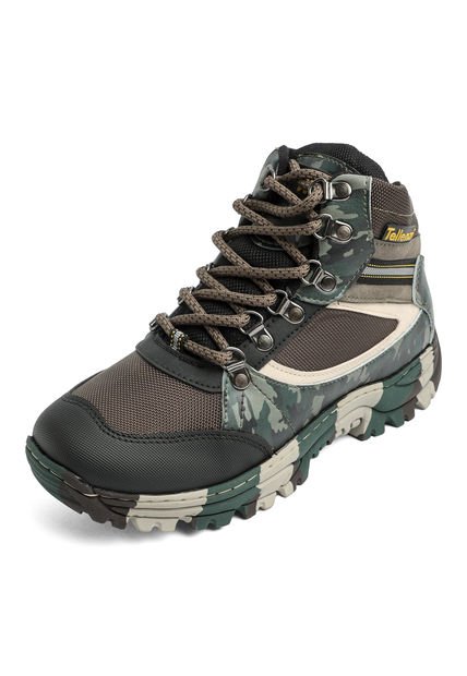 Bota Outdoor Hombre Militar Tellenzi 7-220