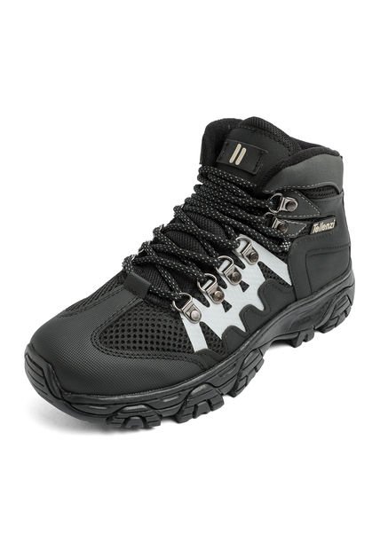 Bota Outdoor Hombre Negro Tellenzi 7-224