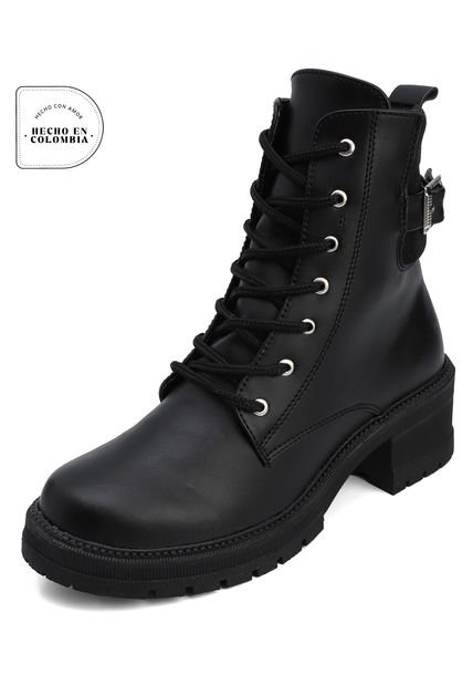 Botín Dama Negro Tellenzi 1806