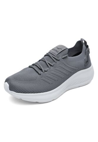 Tenis Running Hombre Gris Tellenzi H-029 Tellenzi