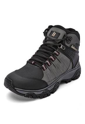 Bota Outdoor Hombre Negro-Gris Tellenzi 7-212