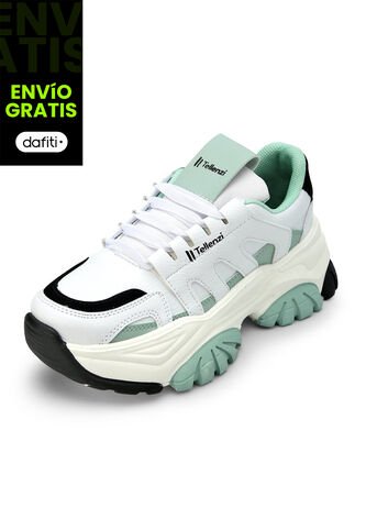 Tenis Dama Blanco Tellenzi 5017 Tellenzi