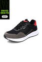 Tenis Hombre Negro-Rojo Tellenzi 423 de Tellenzi