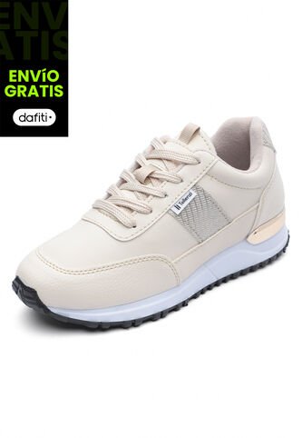 Tenis Dama Beige Tellenzi 659 Tellenzi