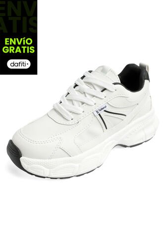 Tenis Dama Blanco Tellenzi 630 Tellenzi