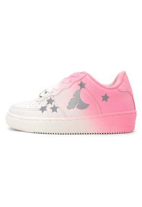 Tenis Infantil Beige-Rosa Tellenzi A-55