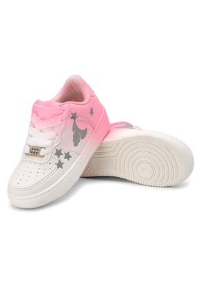 Tenis Infantil Beige-Rosa Tellenzi A-55