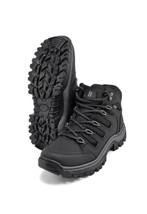 Botas Hombre Outdoor Negro Tellenzi 7-076