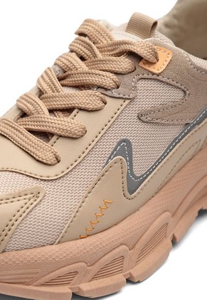 Tenis Dama Tabaco-Naranja Tellenzi 2082