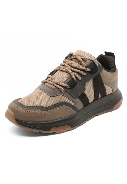 Tenis Hombre Beige Tellenzi 505