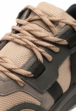 Tenis Hombre Beige Tellenzi 505